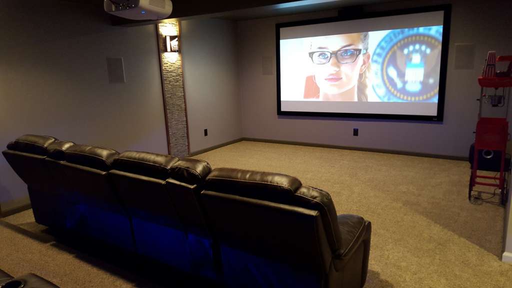 Home Theater, Premier Remodel Company, Greater Cleveland Area