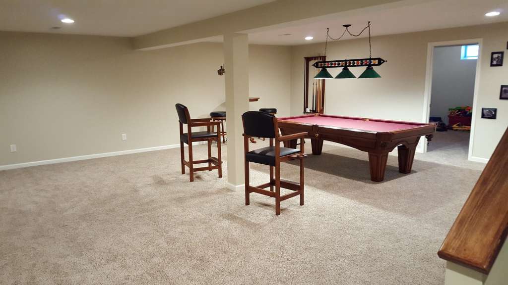 After Basement Remodel, Greater Cleveland Area
